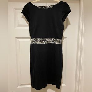 Alice + Olivia Black Bodycon Dress (8)